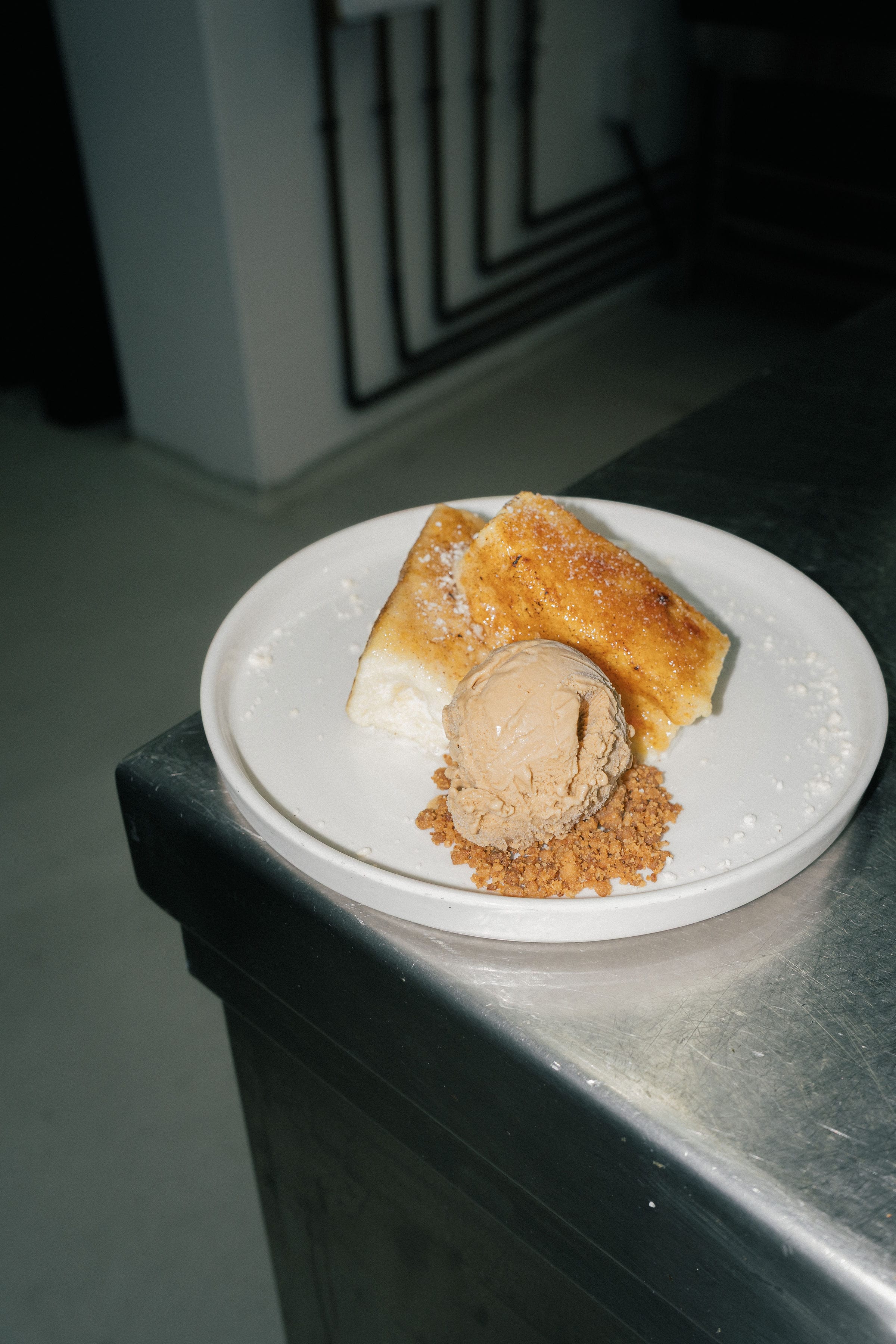 Postre de la carta de The Lot